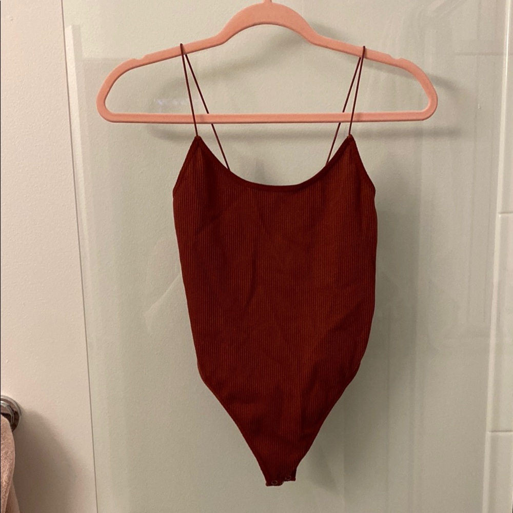 forever 21 ribbed bodysuit